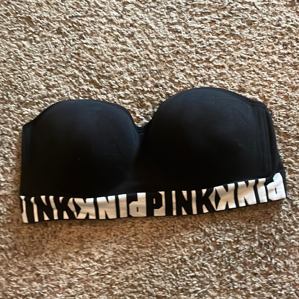 Size Large Victoria’s Secret Pink bandeau bra-like new without tags
